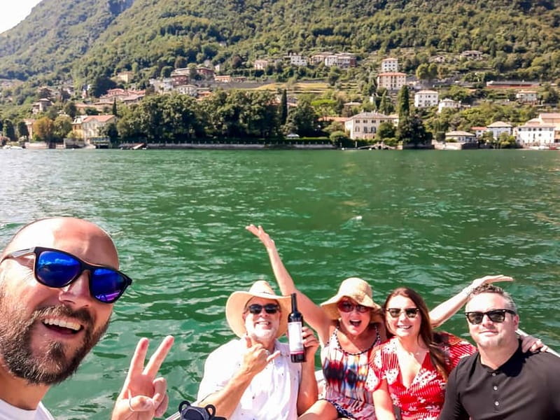 Lake Como: 2h Shared Boat Tour with Wine Tasting - Torno to Villa Pliniana: From Falls to a Swim Moment