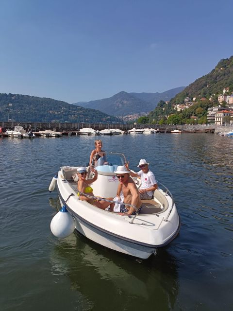 Lake Como: 3-Hour Boat Rental - Key things to know before you book