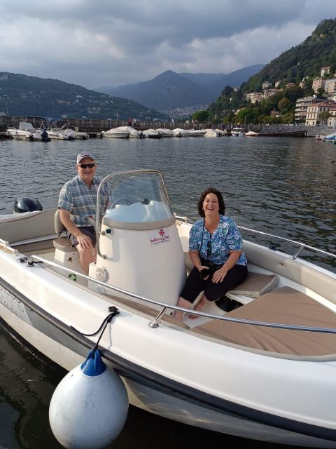 Lake Como: 3-Hour Boat Rental - Cruising Lake Como for 3 hours: villas, famous houses, and town views