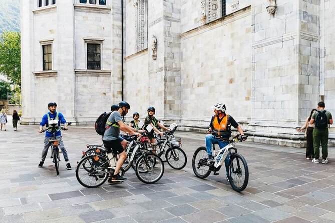 Lake Como: eBike City Tour Guided by an iPad and a Tour Leader - Villa Olmo and Why the iPad + Helmet Combo Works