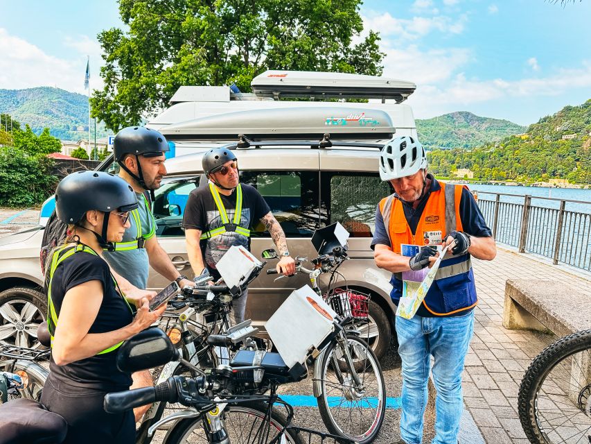 Lake Como: eBike Tour with Live Guide, eHelmet, and iPad - How the 3-hour pacing works (and why you’ll be stopping a lot)