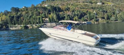 Lake Como: Shared Boat Tour with Prosecco Aperitif - The ride itself: cushioned speedboat comfort (with a canopy)