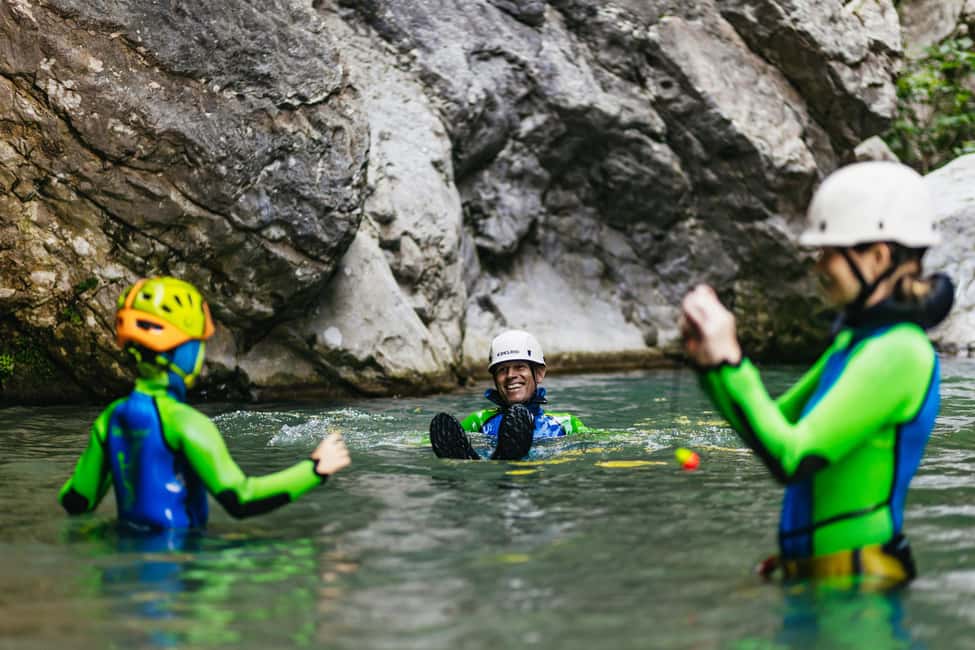Lake Garda: Family Friendly Canyoning Tour - First Comes Safety: The Stuff That Makes Kids Relax