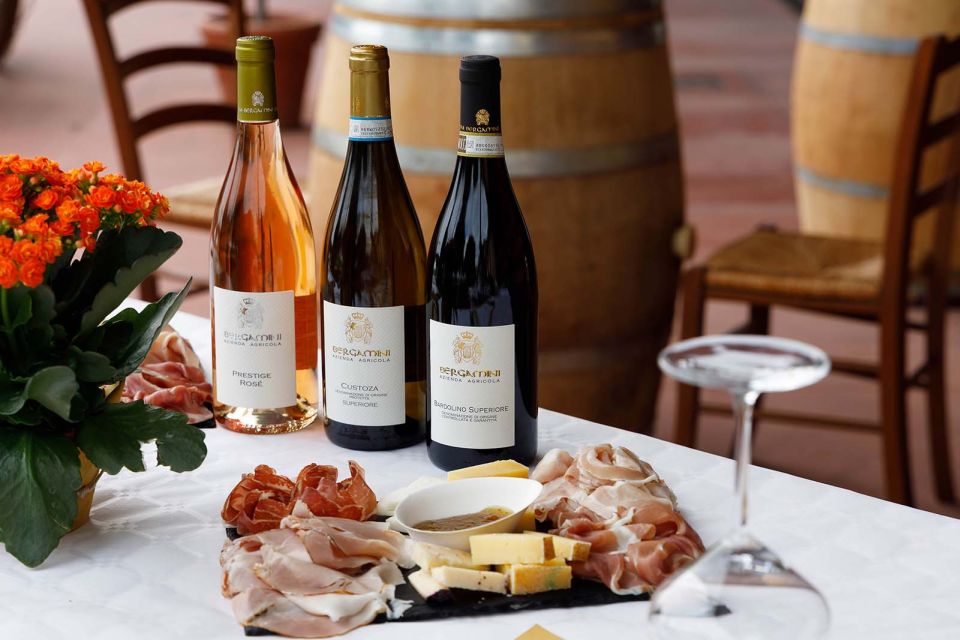 Lazise: Winery Tour with Garda Wines and Food Tasting - Arriving at Bergamini Vini: Easy to Find, Easy to Start
