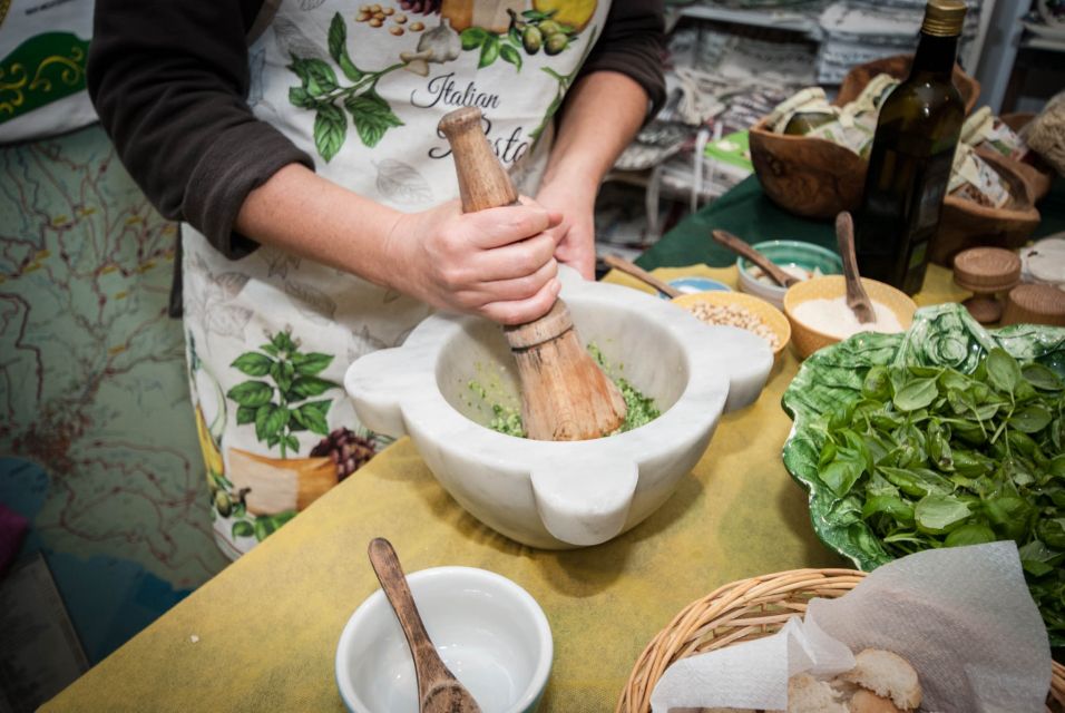 Levanto: Pesto-Making Class - Key Points You’ll Notice in Levanto’s Pesto Class