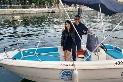 License Free Boat Rental 40hp - Lake Como - Boat Driving Made Manageable (Even If You’re Not a Boater)
