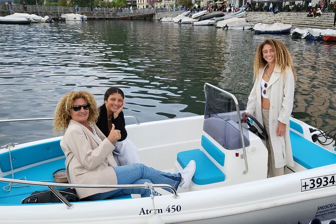 License Free Boat Rental 40hp - Lake Como - Meeting Point Reality: Getting On Board Without Stress