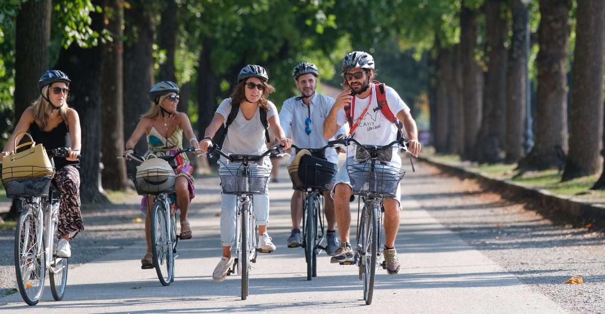 Lucca: 3-Hour Bikes & Bites Foodie Adventure like a Local - Riding Lucca’s Walls: Why This City Looks Different From Above