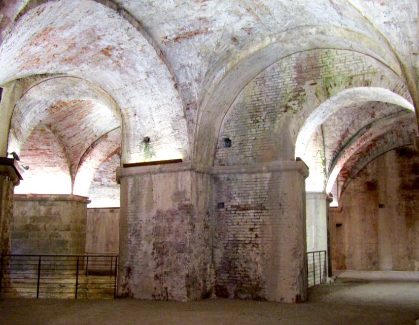 Lucca: Renaissance City Walls Walking Tour - Brick Vaults and the Bronze Cannon Hiding Mechanism