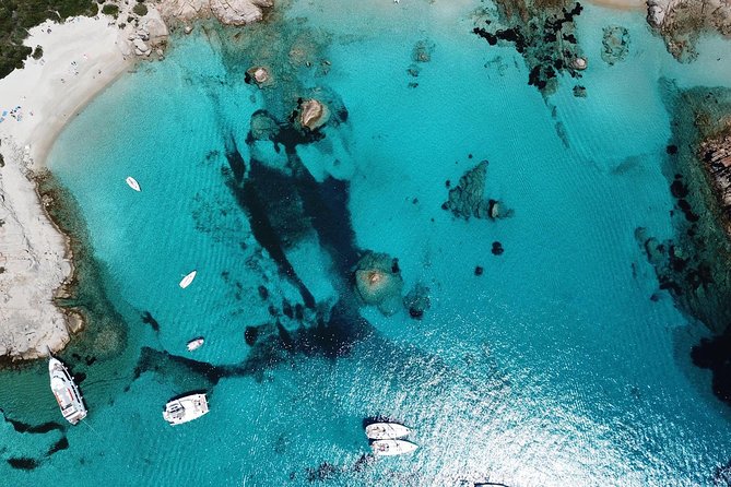 Luxury catamaran from Porto Rafael-Palau to the Maddalena Archipelago - Razzoli and Santa Maria: cliffs, lighthouse views, and a quieter pace