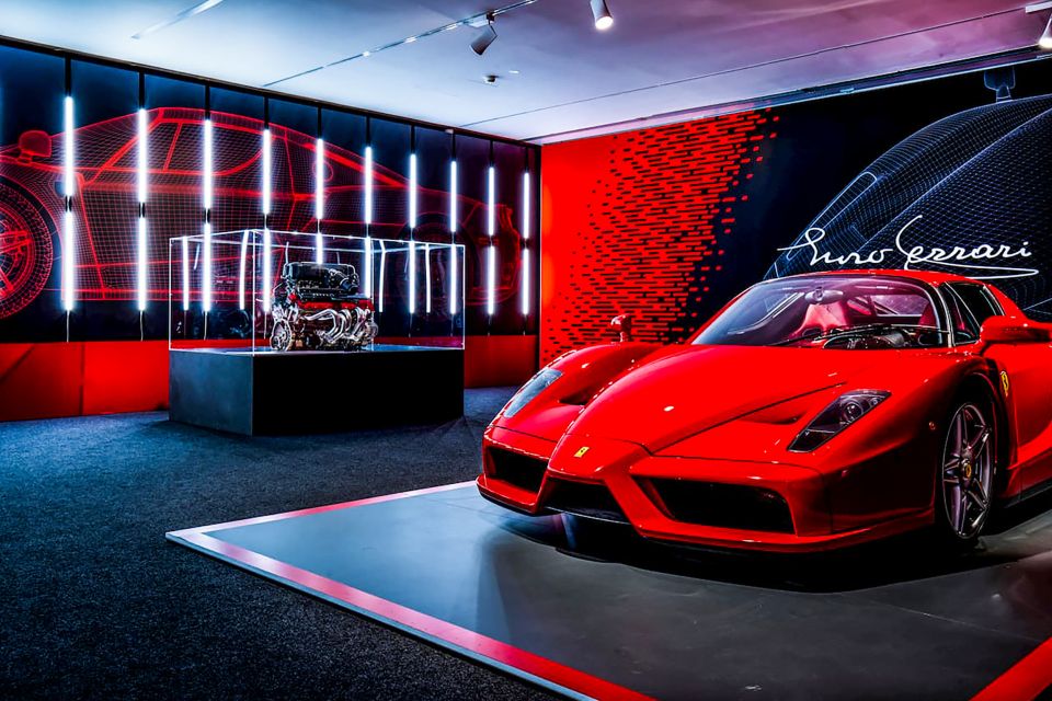 Maranello and Modena: Ferrari Museums Combo Tickets - Maranello Ferrari Museum: Prancing Horse, Enzo context, and the Hall of Victories