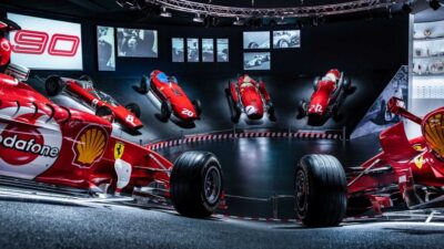 Maranello: Ferrari Museum and Fiorano Track Combo Eco Tour - Entering the Ferrari Museum: The Prancing Horse, the Victories, the Future