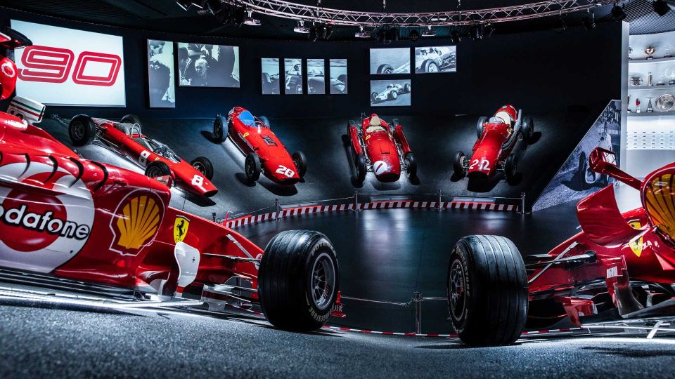 Maranello: Ferrari Museum Entrance Ticket - Hall of Victories: the Ferrari World Champions wall
