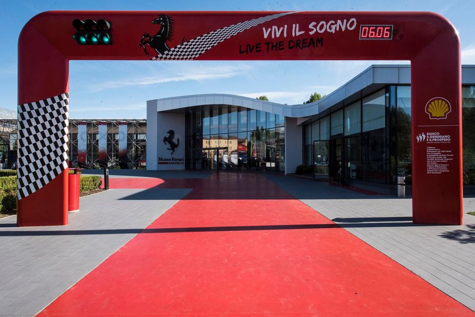 Maranello: Ferrari Museum Entry Ticket and Simulator - Maranello Ferrari Museum: the “easy start” you’ll feel immediately