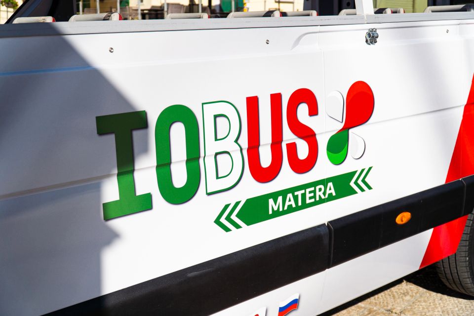 Matera: Open Top Bus Tour with Entrance to Casa Grotta - Panoramic loop through the Sassi: Pascoli, Vittorio Veneto, and Sant’Agostino