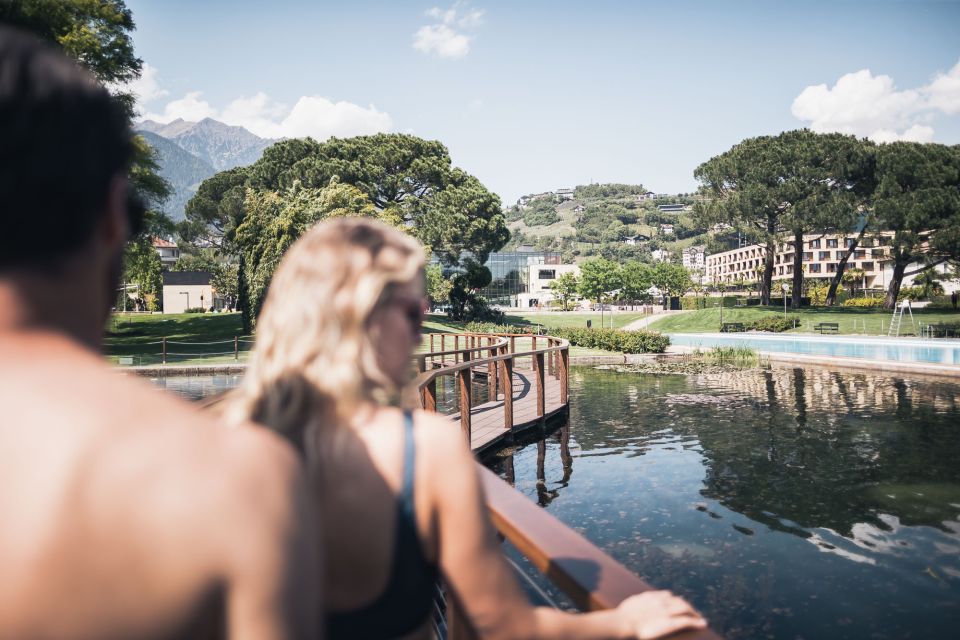 Merano: Terme Merano Pools Entry Ticket - Outdoor views in summer and snow views in winter