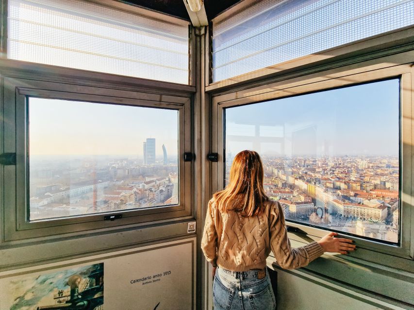 Milan: Branca Tower Entrance Ticket - The elevator ride up: fast, small, and capped for safety