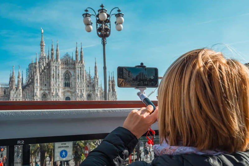 Milan Duomo Rooftops Tour + Optional Hop-on-Hop-off ticket - Logistics on the terraces: crowds, single-file areas, and pacing