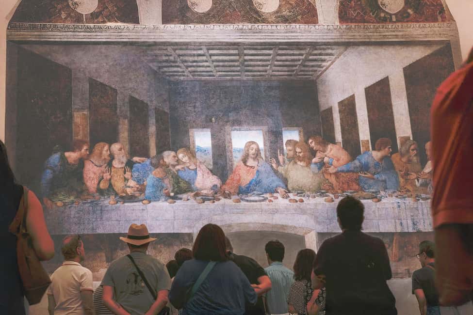 Milan: Guided Duomo, Last Supper and City Centre Tour - Santa Maria delle Grazie: entering a quiet, ticket-limited space