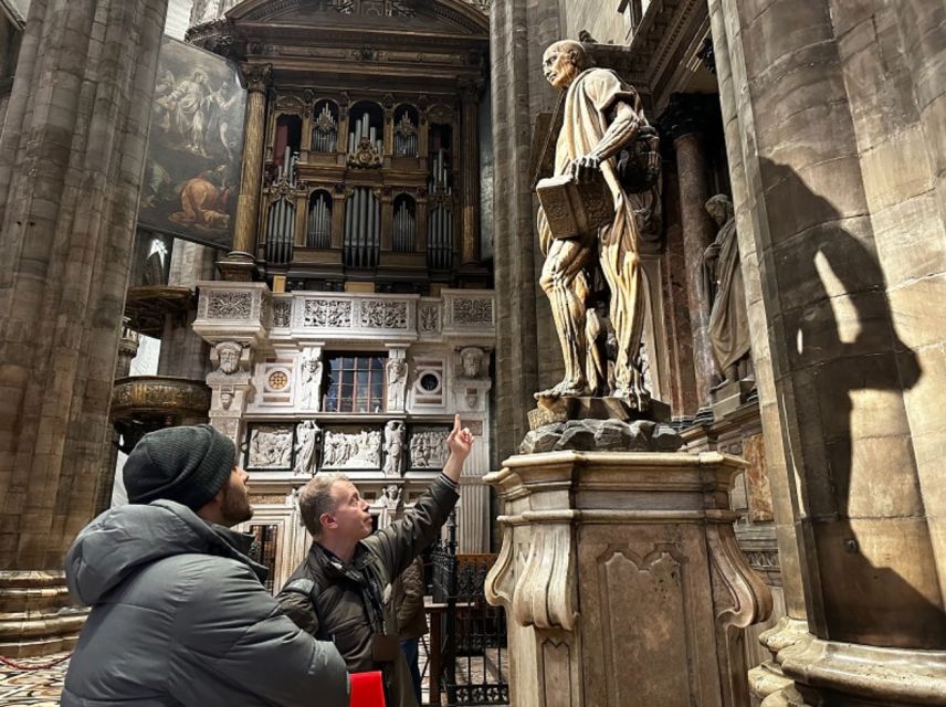 Milan: Guided Duomo, Last Supper and City Centre Tour - Duomo Square and the Duomo interior: cathedral scale you can feel