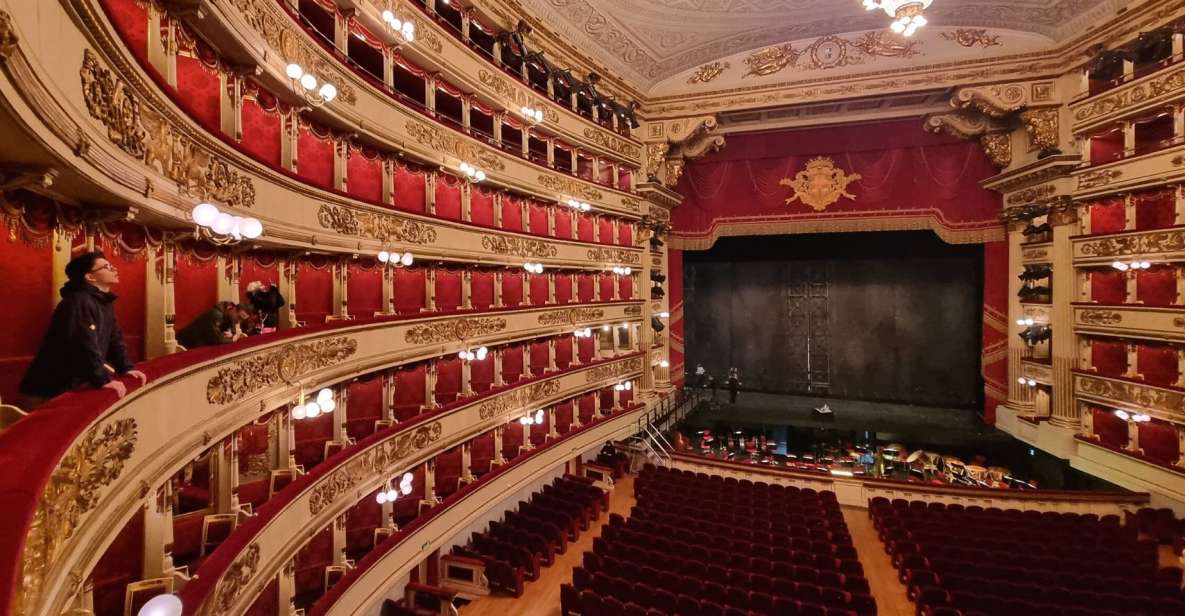 Milan: La Scala Theater and Museum Tour with Entry Tickets - Buying a $34 ticket that includes La Scala access and a guide