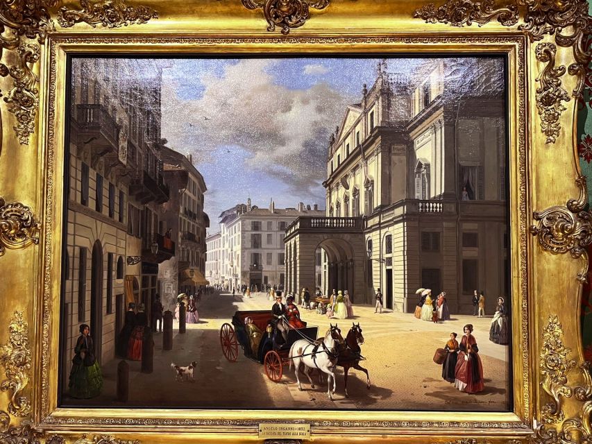 Milan: La Scala Theatre Skip-the-line Guided Tour - Crystal chandelier moments, possible rehearsals, and the feel of a working stage
