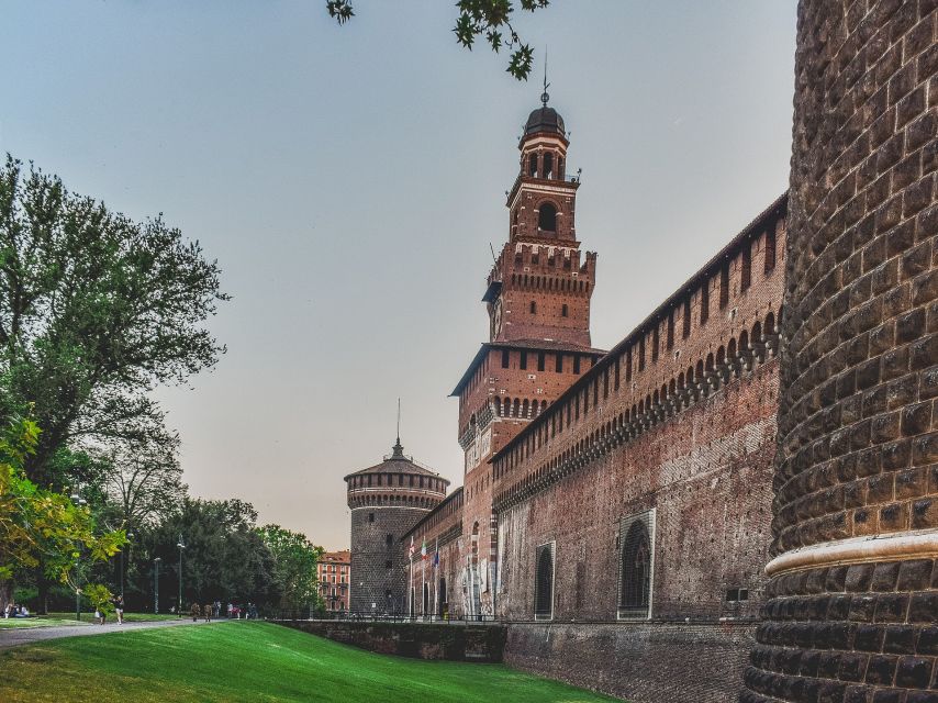 Milan: Last Supper and Sforza Castle Tour - Sforza Castle from the outside: impressive, and intentionally limited
