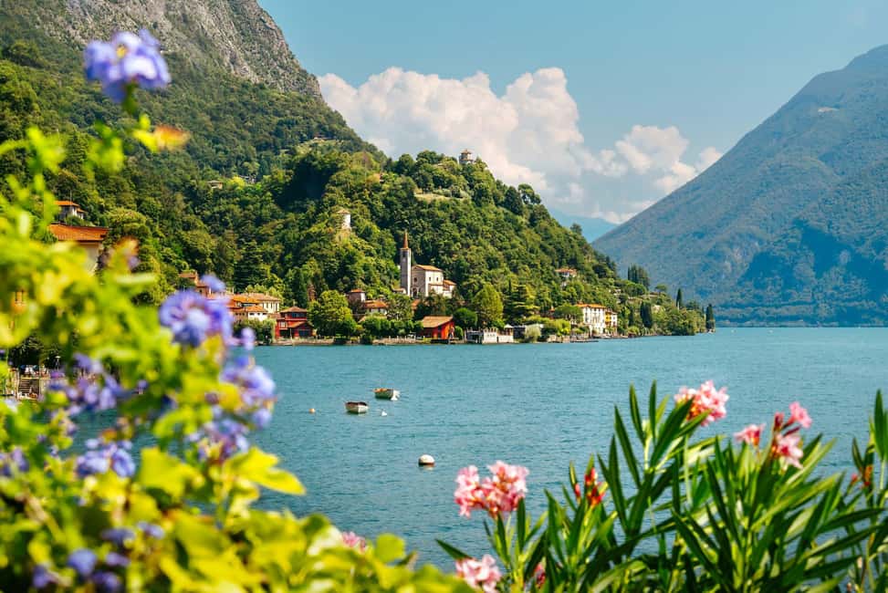 Milan:Lake Como, Lugano & Bellagio Day-Trip with Boat Cruise - Como in a few hours: Cathedral area, Piazza Volta, and the lakeside promenade