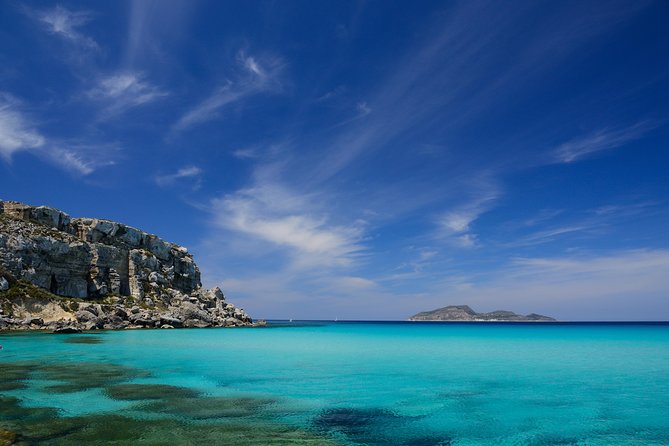 Mini Cruise to Favignana and Levanzo with lunch on board - Cala Rossa, Scalo Cavallo, Bue Marino, and the tuff quarries you’ll spot from the boat