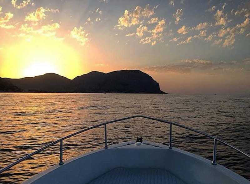 Mondello,CapoGallo Reserve Boat Tour with Snacks and Drinks - Gulf of Mondello: the big sandy-bay stop you’ll remember