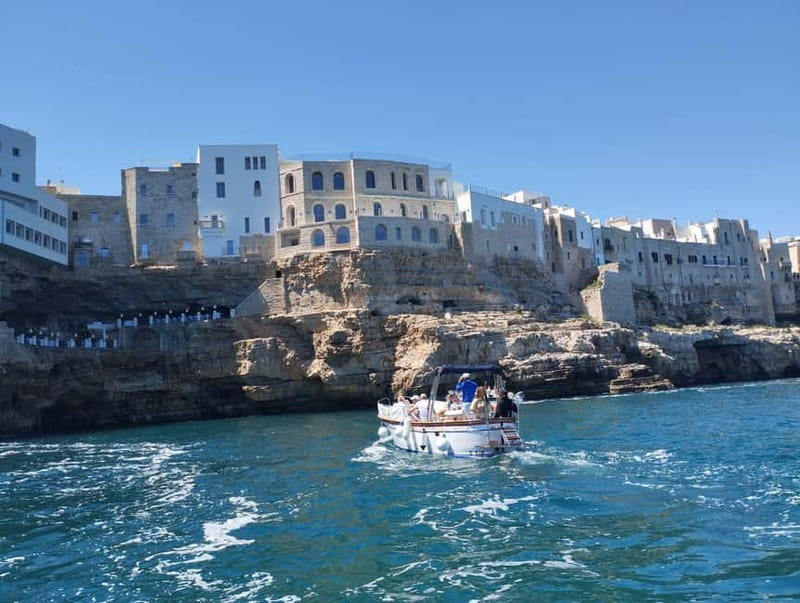 Monopoli: 2.5 Hour Boat Tour to the Polignano a Mare Caves - The Short Cruise That Wakes Up Your Eyes