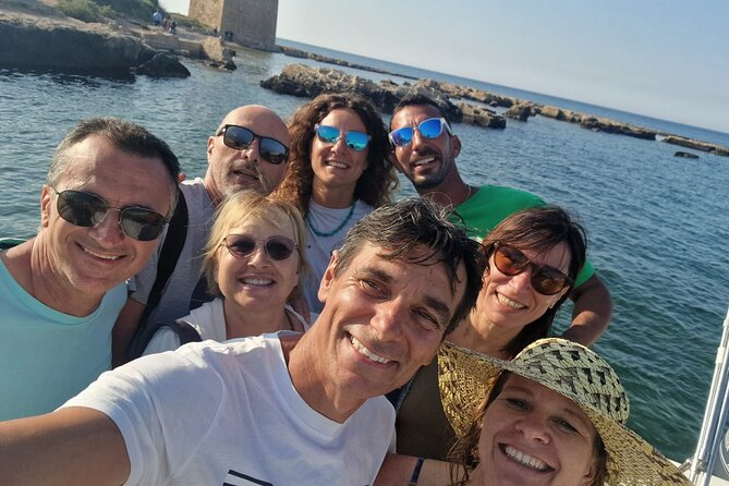 Monopoli Shared tour by Gozzo boat to the Polignano caves - Grotta Palazzese: the famous cave with restaurant vibes