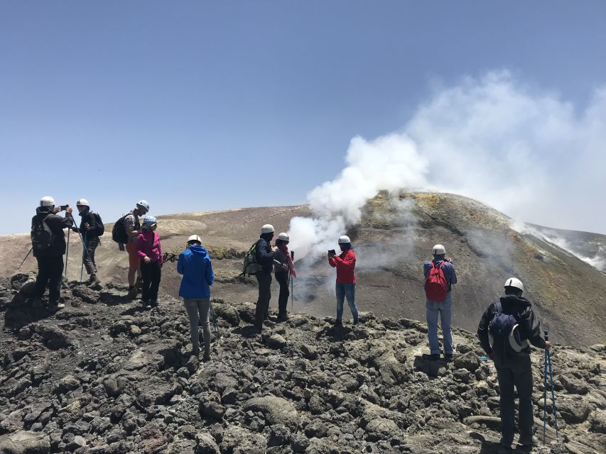 Mount Etna: Summit Crater Trek with Cable Car - Central Crater and Barbagallo: walking among the summit features
