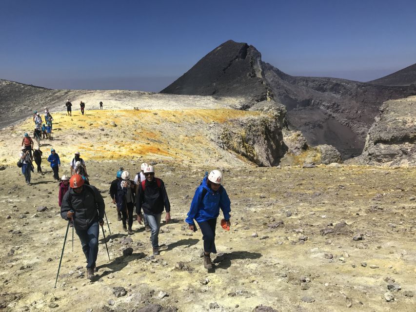 Mount Etna: Summit Crater Trek with Cable Car - Lava tunnel and the 2002 eruption craters: geology you can walk through