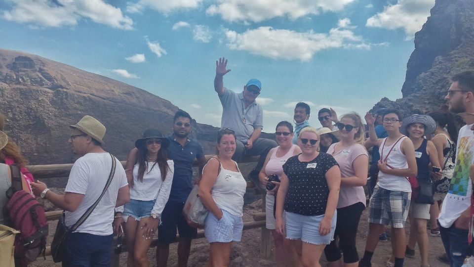 Mount Vesuvius 4-Hour Volcano Tour with Wine Tasting - The volcano walk: what the crater visit feels like