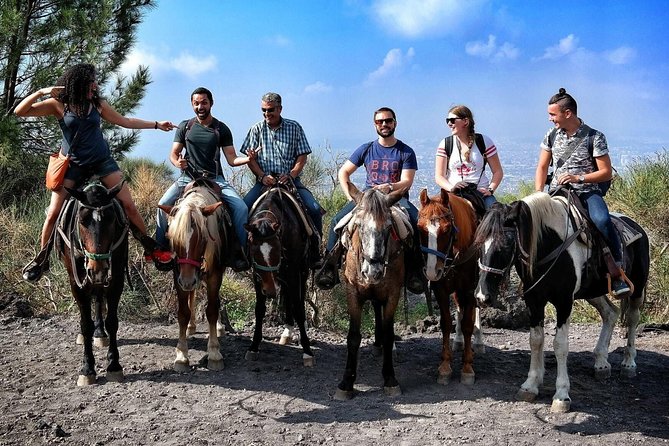 Mount Vesuvius Guided Horse Riding Tour with Sample Wine - Safety, what to wear, and the helmet question