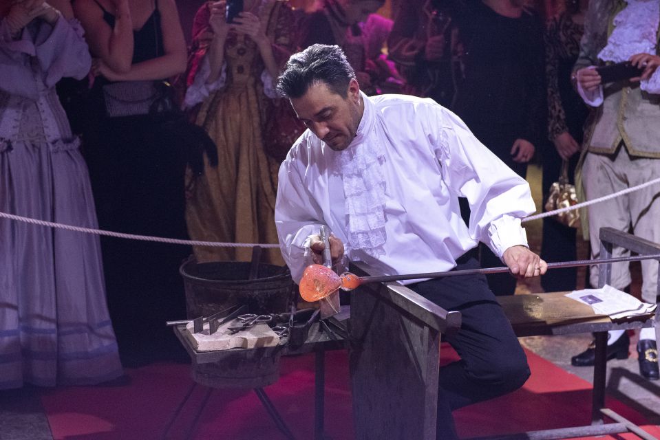 Murano: Glass Blowing Demonstration with Optional Drinks - Inside The Glass Cathedral at Santa Chiara: why the setting matters