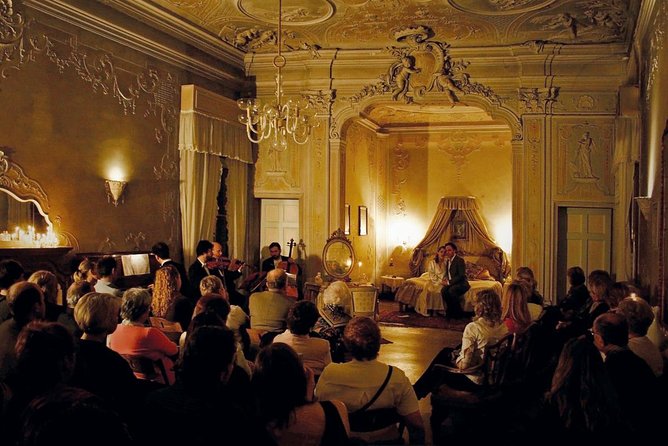 Musica a Palazzo 'Traveling Opera' Performance in Venice - Which opera to pick: Barber of Seville, La Traviata, or Rigoletto