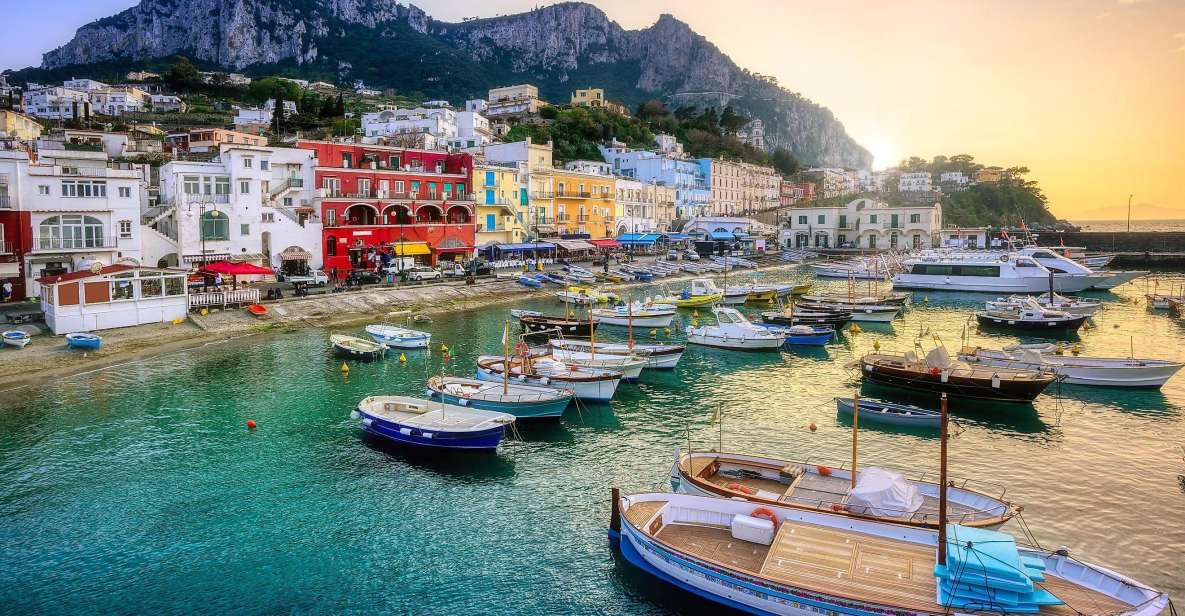Naples: Capri Transfer with Island Boat Tour and Free Time - Food, cocktails, and shopping: where your budget needs to go