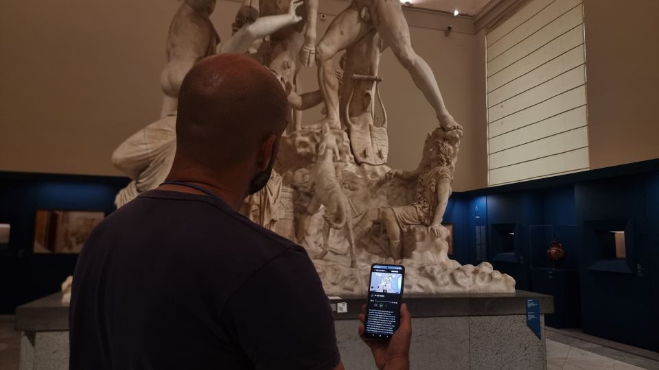 Naples: National Archaeological Museum audio guide - The map reality check: helpful, but not perfect for fast jumping