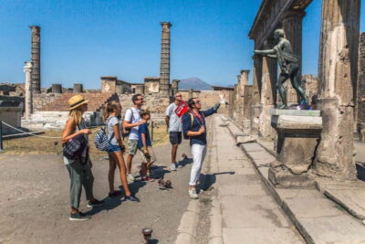 Naples or Sorrento: Full-Day Pompeii and Mount Vesuvius Tour - Skip-the-line Pompeii: the guided 2.5 hours that actually helps