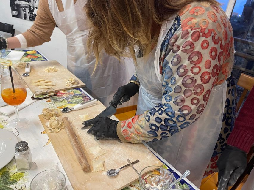Naples: Pasta Cooking Class with Tiramisù and a Drink - What you’ll make: Tagliatelle Nerano, Ravioli alla Sorrentina, Maltagliati