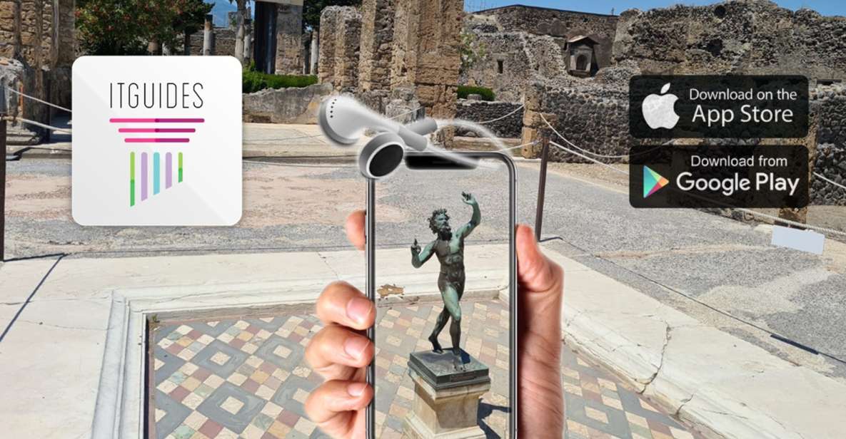 Naples: Pompeii Self Guided Audio Tour - A smartphone audio guide built for Pompeii’s open-air layout