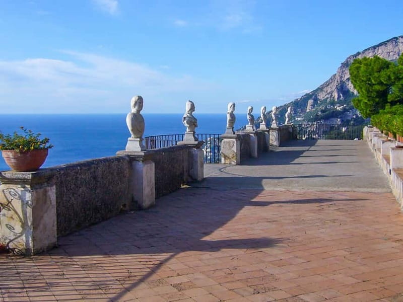 Naples: Positano, Amalfi, and Ravello Small Group Tour - Ravello: Cliffside Gardens and Panoramic Terraces Over the Tyrrhenian Sea