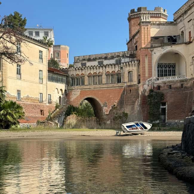 Naples: Private Coastline Boat Tour - Castel dell’Ovo and Borgo Marinari: Naples Waterfront, Sea-Level Views