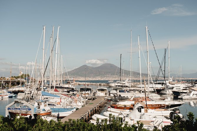 Naples Private Half-Day Tour with a Local – Flexible Meet-Up - Santa Lucia waterfront: Bay views and Mount Vesuvius photo time