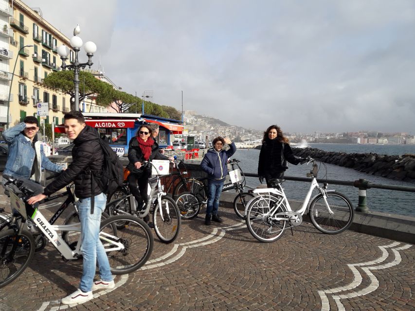 Naples: Sightseeing Tour by E-Bike - Piazza del Plebiscito: Royal Palace colonnades and Teatro San Carlo