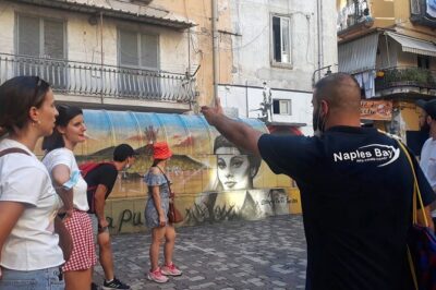 Naples Spanish Quarters Walking Tour Street Art, Folklore & Sweet - Street art you can actually read on the street