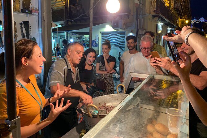 Night Street Food Tour of Palermo with a Local -For real foodies! - Teatro Massimo meeting point and the kickoff vibe