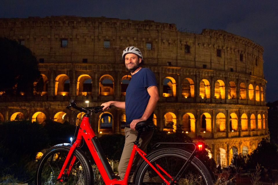 Night Tour of Rome with Top E-bike & optional Italian Dinner - Key highlights worth planning around